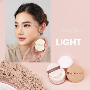 Lumecolors Bedak Tabur Loose Powder Lightening Matte Glowing Tahan Lama Waterproof Tahan Air Kulit Berminyak Kulit Sensitif Official Store Warna Light Neutral