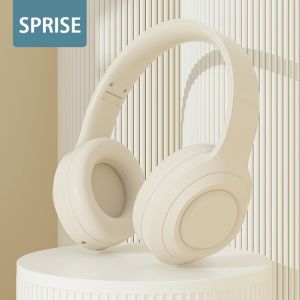 SPRISEPremium WirelessBluetoothEarphone Colorful HeadphoneNoise Cancelling Gaming Music FoldableOver EarHeadset Sport GamingWithMic 蓝牙耳机