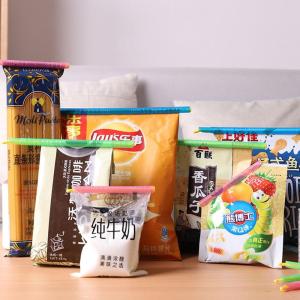 CEMOMEF อาหาร ห้องครัว ที่เก็บของ พลาสติกครับ สด-รักษาติด เครื่องซีลอาหาร คลิปหนีบกระเป๋า แถบปิดผนึก