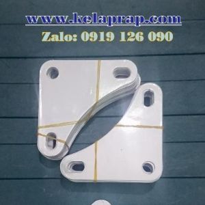 Ke góc sơn tĩnh điện MÀU TRẮNG - ĐEN. Bát góc tam giác dùng bắt kệ V lỗ đa năng