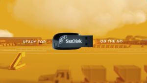 SanDisk® Ultra Shift™ USB 3.2 Flash Drive (32GB/ 64GB/ 128GB/ 256GB/ 512GB)