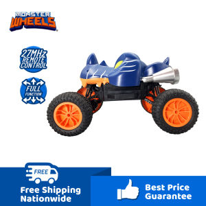 [FLASH SALES] Monster Wheels 27Mhz Toy Dino Remote Control Monster Truck - Blue