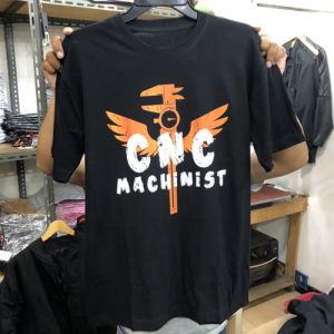 Kaos Mesin CNC Tshirt Casual Premium Cotton Real Pict Ready Stock Tersedia dan Siap Kirim BISA COD