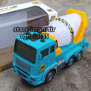 Mainan Truk Konstruksi Truck Mixers Truk Molen JY 652 - Mobil Mainan Anak Terbaru Murah