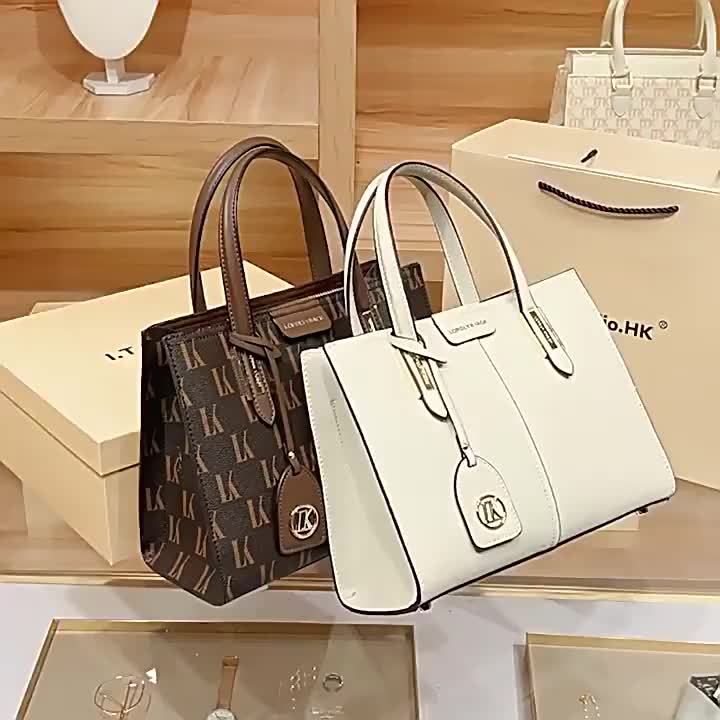 Hong Kong Genuine Leather Simple Handbag for Women 2023 New Trendy Bag ...
