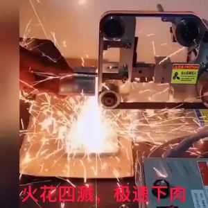 Hanson8 Metal Belt Sander 550W Brushless Servo Motor abrasive Belts Machine Belt Sanding Machine 762x25mm Grinding Machine 9Q4T2