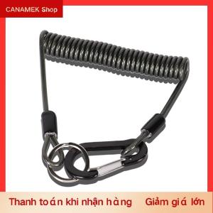 CS Dây Câu cá chống mất xoắn ốc mùa xuân thu hút kìm dây Dây Mùa Xuân dây đàn hồi cuộn dây căng Tether phụ kiện câu cá