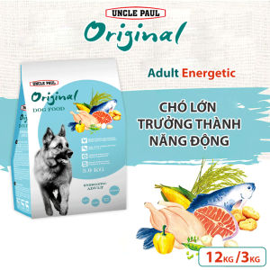 Thức ăn cho chó Uncle Paul Original Hạt cho chó lớn năng động khớp khỏe Chú Paul Pet Energetic Adult