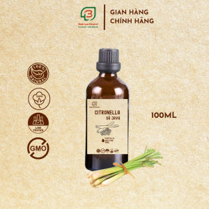 Tinh dầu sả java nguyên chất thơm phòng khử mùi kháng khuẩn đuổi muỗi Bình Lam Natural 100ml