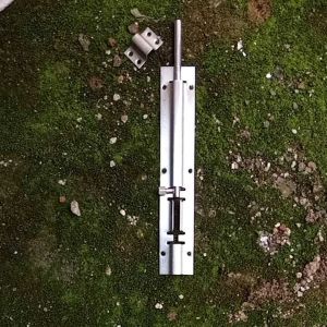 Grendel pintu stainless ukuran 8 inch