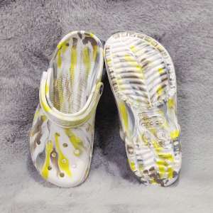 crocs personalized graffiti dirt-resistant lightweight mens and womens sizes eco