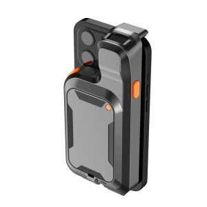2D Phone Back Clip Bluetooth Barcode Scanner Portable Barcode Reader Data Matrix Code 1D 2D QR Scanner Android IOS System