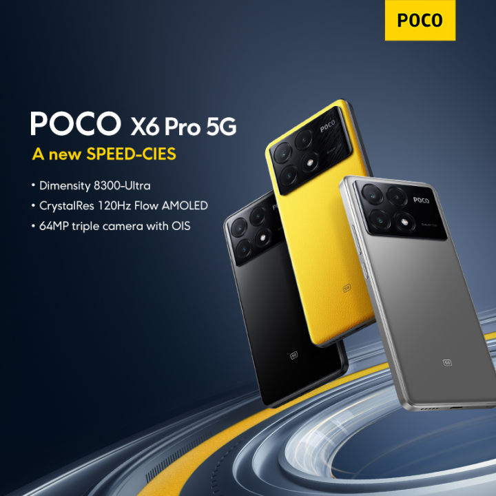 Poco X6 Pro 5g Smartphone 8256gb12512gb Flagship Mediatek Dimensity 8300 Ultra Powered By 4641