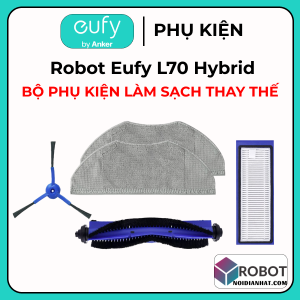 BỘ PHỤ KIỆN LÀM SẠCH THAY THẾ CHO ROBOT HÚT BỤI EUFY L70 HYBRID