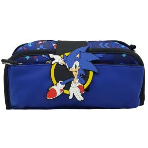 Tempat Pensil Smiggle Sonic / Stationary Smiggle Sonic  / Smiggle Midi Zip Kit Stationary Gift Set Sonic / Pencil Case Set Smiggle Sonic The Hedgehog