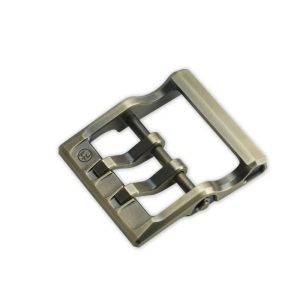 btnx Solid brass belt buckle - FC 6th generation 45mm double spindle buckle M1Y4T