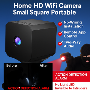 JMY Portable HD  Camera for All Year Home Use  Smart Shooting  Small Cube Design  Ideal for Photography Enthusiasts  Men and Women