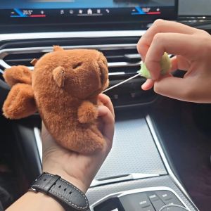 ZEEMIN Halloween Christmas New Wing Shaking Capibala Plush Toy Cute Stuffed Dolphin Keychain Childrens Birthday Gift Kawaii Backpack Decoration