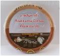 RILAKKUMA Coffee ผ้าหุ้มพวงมาลัย 1 ชิ้น - Steering Wheel Cover กันรอยและสิ่งสกปรก ขนาด 36.5-39 cm. งานลิขสิทธิ์แท้. 
