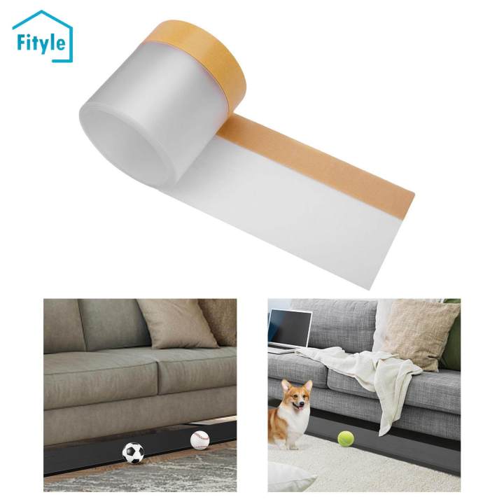 Fityle 3M 9.84ft under Sofa Toy Blocker Adjustable Gap Bumper Bumper