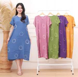 Daster Chibi Jumbo LD 120 Daster Bumil Motif Terbaru Muat BB 90