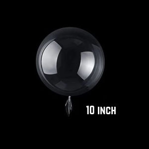 10/24/36 inches Transparent BOBO Balloon Easy Inflation Ideal for DIY Party Decorations