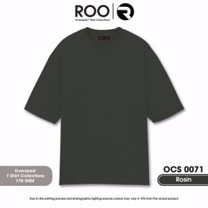 ROO Oversized Plain T-shirt 100% Cotton Men/Woman