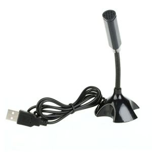 [🇵🇭 Stock&COD] Condenser Microphone For Recording Live Streaming 360° Adjustable USB Mic Stand Mini Studio Speech Microphone Stand Mic With Holder for Laptop Desktop PC Computer Notebook mic