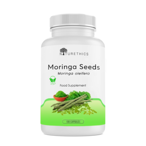 Naturethics Moringa Malunggay Seeds Capsules Herbal Supplements All Natural Non GMO Pure Organic