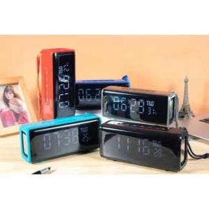 ลำโพงบลูทูธTG174 Alarm Clock ตั้งนาฬิกาปลุกได้ เสียงดี ตัวเล็กพกพาสะดวก รุ่น TG-174 จอ LED บอกเวลา อุณหภูมิ และตั้งนาฬิกาปลุกได้