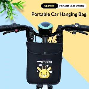 Annies Sphere Portable Electric Bike Front Storage Bag with High Capacity