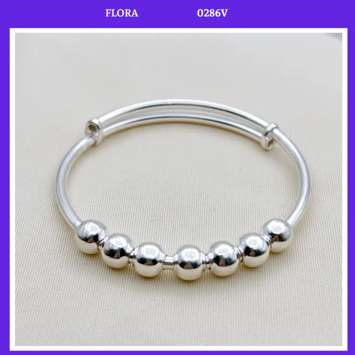 FLORA%200286V%20-%20V%C3%B2ng%20tay%20b%E1%BA%A1c%20ta%20ch%E1%BB%89nh%20size%20mix%207%20bi%20tr%C6%A1n%20d%C3%A0nh%20cho%20b%C3%A9,%20b%C3%A9%20s%C6%A1%20sinh%20-%20Image%202