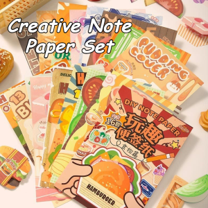 16 Sheets Fun Tearable Note Paper Creative Message Pad Scrapbooking & Childrens DIY Handmade Toy