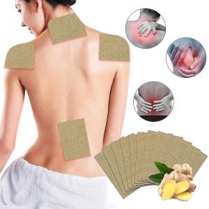 V&S 100PCS Herbal Ginger Pain Relief Patch - Reduces Muscle & Joint Pain Promotes Circulation Aids Sleep Multi-pack