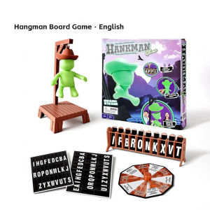 Hangman Board Game Magnetic Word Guessing Toy Educational Family Party Interactive Kids