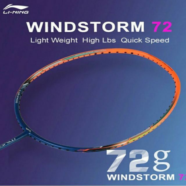 Vợt cầu lông Lining Windstorm 72 Chính hãng Công thủ toàn diện
