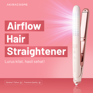Akiracosme Catokan Airflow 2in1 Pelurus & Pengeriting Rambut Ceramic | Hair Straightener | V386