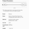 Cáp sạc nhanh Baseus Crystal Shine Series Fast Charging Data Cable USB sang Lighning CAJY000003. 