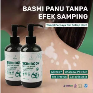 Jevarine Castile Skin Body Soap - Sabun Untuk Membantu Meredakan Kulit Gatal Berjerawat dan Kusam