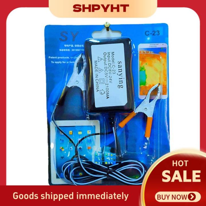 SHPYHT%20Hi%E1%BB%87u%20Su%E1%BA%A5t%20Cao%20DC%20Chuy%E1%BB%83n%20%C4%90%E1%BB%95i%20V%E1%BB%9Bi%20Pin%20Clip%205V%203%20C%E1%BB%95ng%20USB%20DC%20Power%20Adapter%20Buck%20S%E1%BA%A1c%20Module%20Cho%20%C4%90i%E1%BB%87n%20Tho%E1%BA%A1i%20M%C3%A1y%20T%C3%ADnh%20B%E1%BA%A3ng%20-%20Image%204
