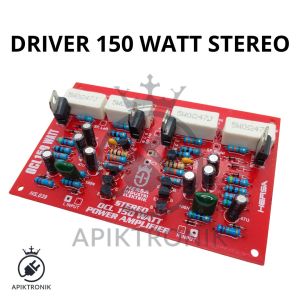 DRIVER AMPLIFIER OCL 150W STEREO POWER AMPLI STEREO 150 WATT