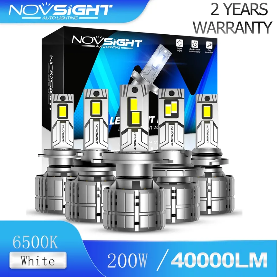 N60 Ultra Series | H4 HB2 9003 LED Bulbs Super Bright 200W 40000LM 6500K  White | 2 Bulbs