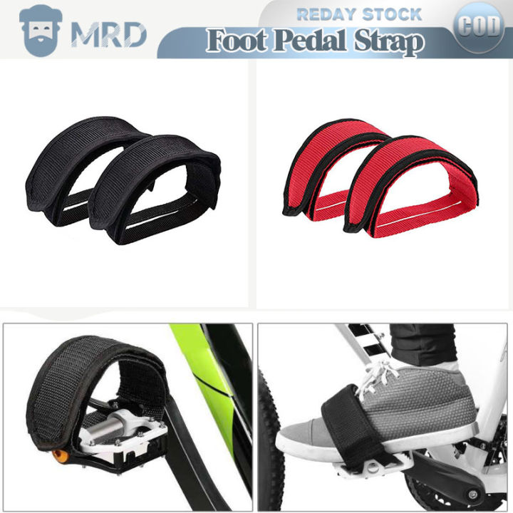 Fixed gear best sale bike pedal straps