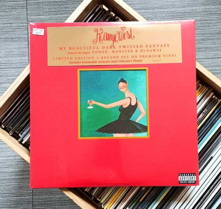 Kanye West · My Beautiful Dark Twisted Fantasy (LP) [Limited edition] (2010)