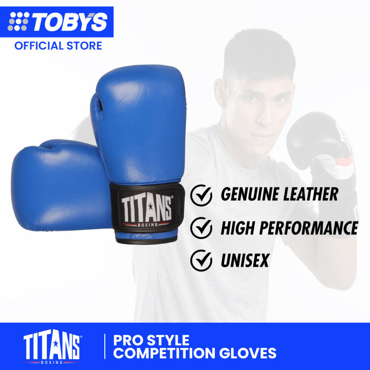 Tobys Sports Titans Pro Style Competition Boxing Gloves Titan Goalie Gloves Kickboxing Gloves Lazada Lazada PH