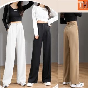 Quần ống rộng culottes lưng thun sau có big size dáng suông chất liệu cao cấp chuẩn form-DTS