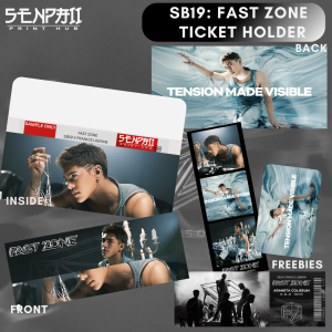 SB19: FAST ZONE TICKET HOLDER | SB19 X FRANCIS LIBIRAN