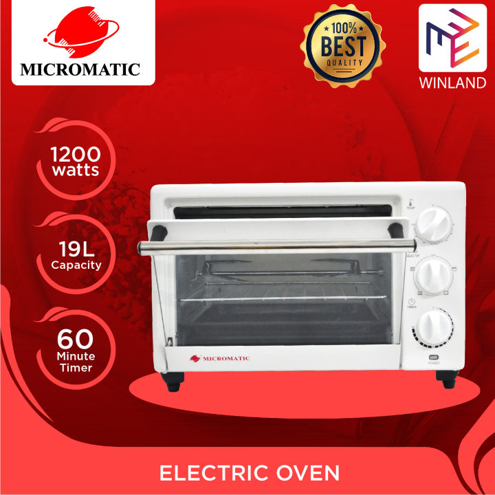 MICROMATIC by Winland 19Liters Rotisserie Electric Oven MRO18 Lazada PH
