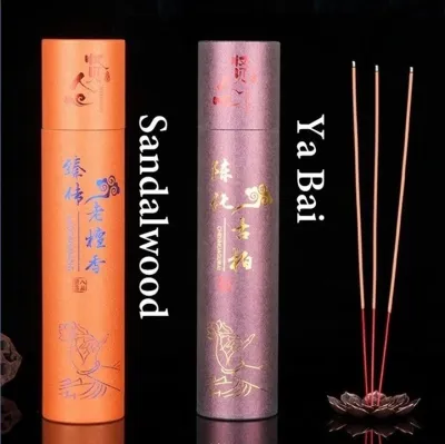 2 same / mixed rolls of Aust. Sandalwood 澳檀香 / Sandalwood 老檀香 / Agarwood 沉香 / Artemesia 艾草 / Ya Bai 崖柏 / Tibetan wood 藏香 of different Aroma Nature Incense Joss Sticks