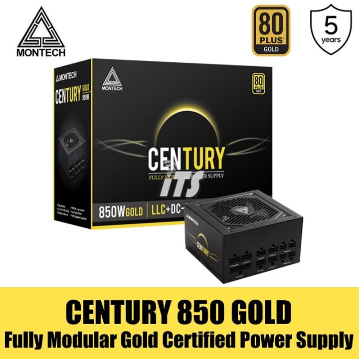 Montech Century 850 Gold Full Modular 80 PLUS Gold Power Supply | Lazada